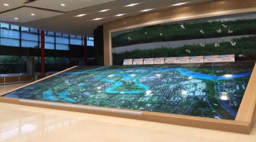 Tianjin Eco-City Visualization Video Wall Solution